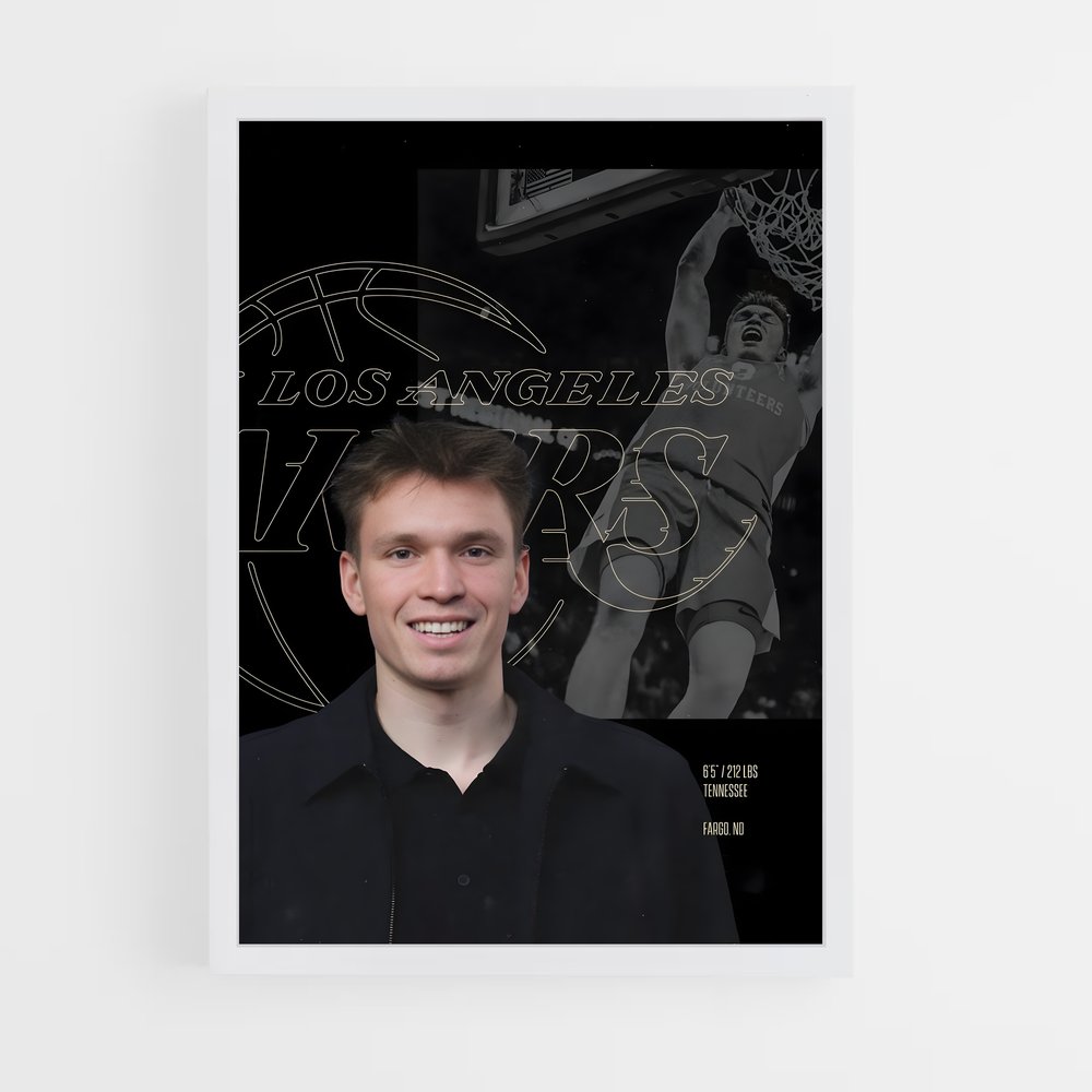 Poster Dalton de knecht – affiche Basketball (vue 3)
